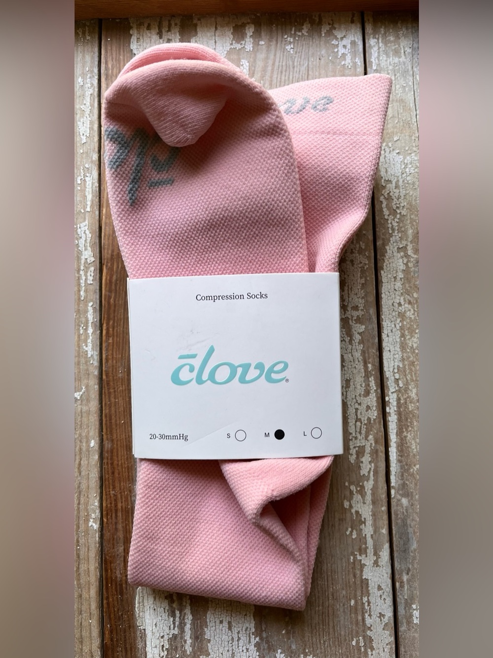 Pink Compression Support Socks – Medium size woman 7-9